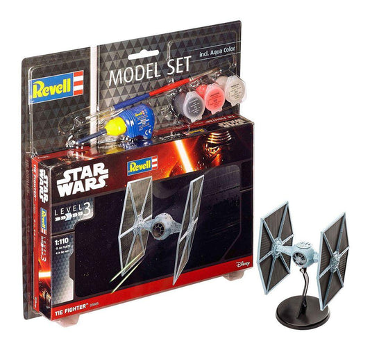 Star Wars Model Kit 1/110 Model Set TIE Fighter 9 Cm - Amuzzi