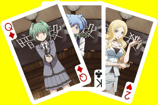 Assassination Classroom Playing Cards Characters - Amuzzi
