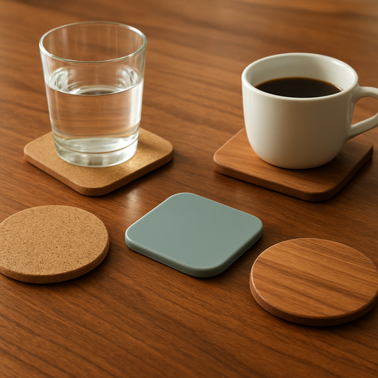 Stop Ring Marks: Jaws Drink Coasters That Protect Tables