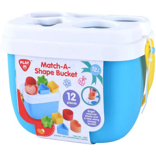 Match-A-Shape Bucket - 12 Pcs 4892401023773