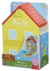 Houten familiehuis met figures en accessoires - Peppa Pig 5029736072131