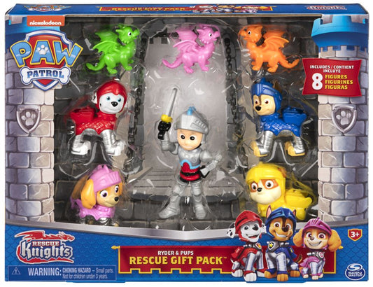 Rescue Knights Figure Gift Pack - Paw Patrol 0778988383148