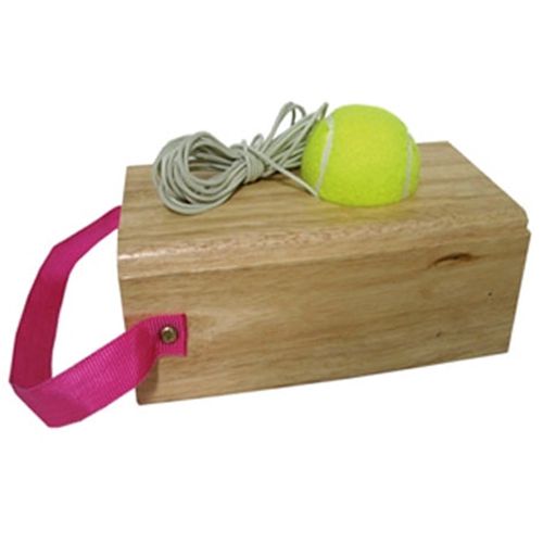 Tennistrainer blok hout  - 2,5 kg 8716096010398