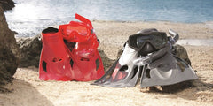 Zwemset masker/snorkel/zwemvliezen Essential Meridian 6942138946581