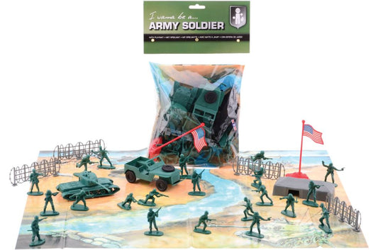 Army Forces speelset met speelmat 8711866264391