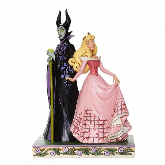 Figurine Sorcery And Serenity Aurora & Maleficent - Amuzzi