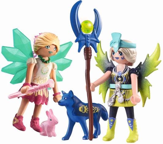Crystal En Moon Fairy Met Totemdieren - Playmobil 4008789712363