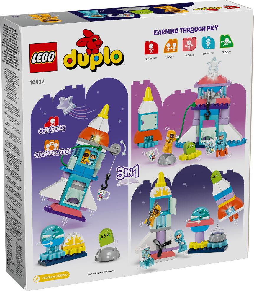 3-in-1 Ruimteavontuur - Lego Duplo 5702017583778