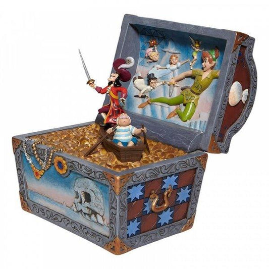 Treasure strewn Tableau - Peter Pan Flying Scene Figurine 0028399282371