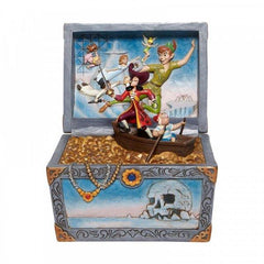 Treasure strewn Tableau - Peter Pan Flying Scene Figurine 0028399282371
