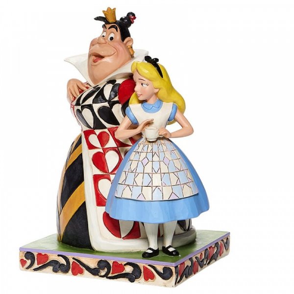 Chaos and Curiousity - Alice and the Queen of Hearts Figurin 0028399282432