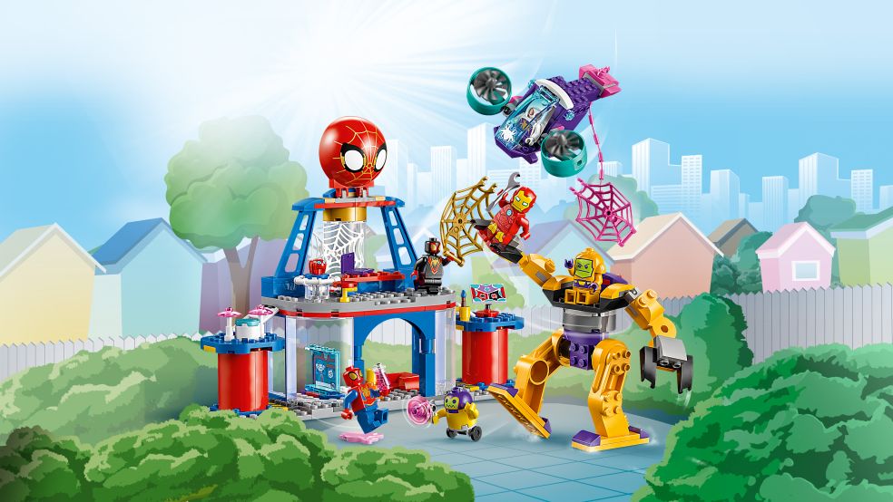Team Spidey Webspinner Hoofdkwartier - Lego S 5702017582474
