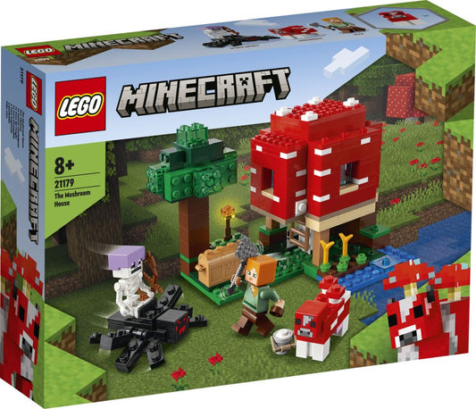 Het Paddenstoelenhuis - Lego Minecraft 5702017156583