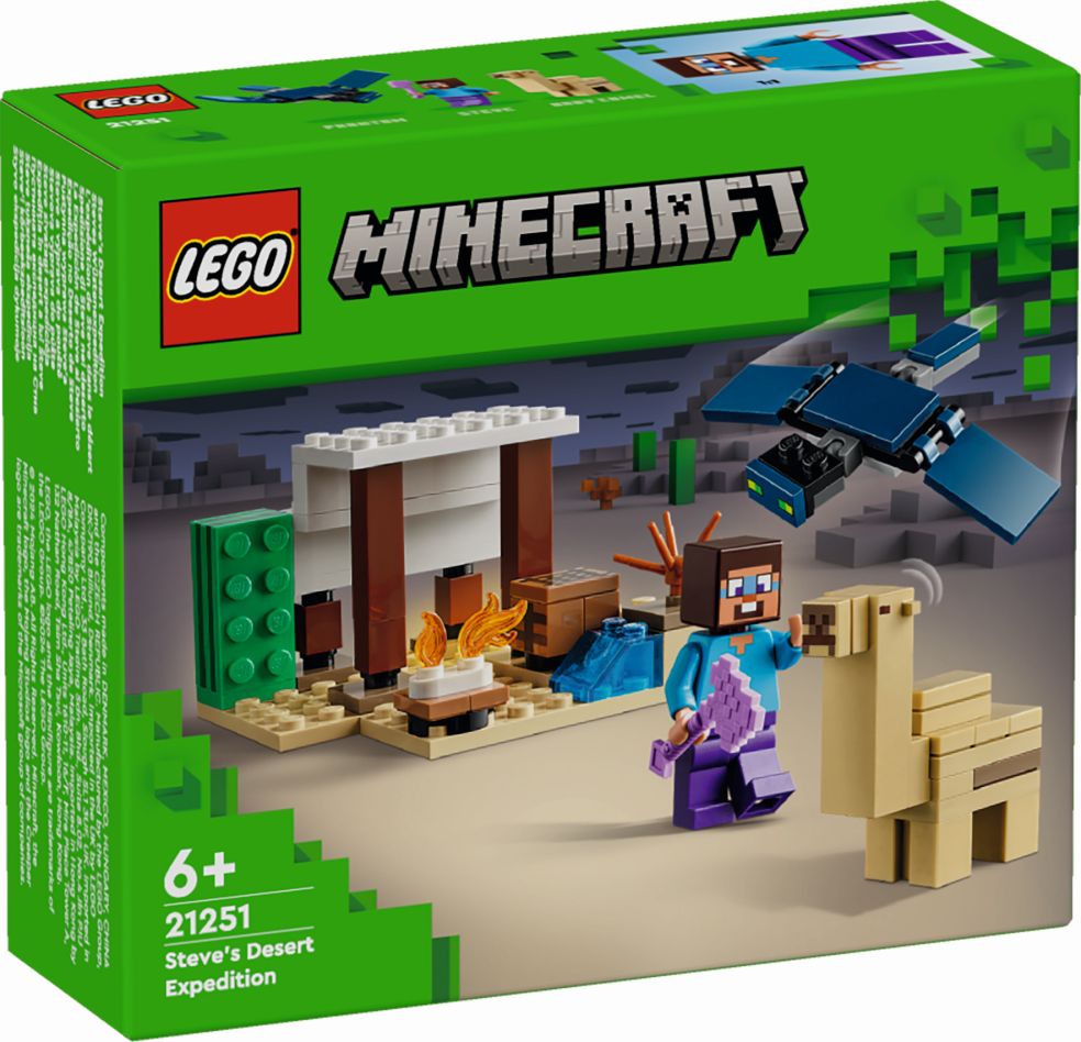 Steve's Woestijnexpeditie - Lego Minecraft 5702017583273