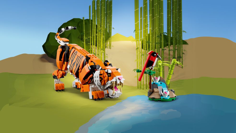 Grote tijger - Lego Creator 5702017151854