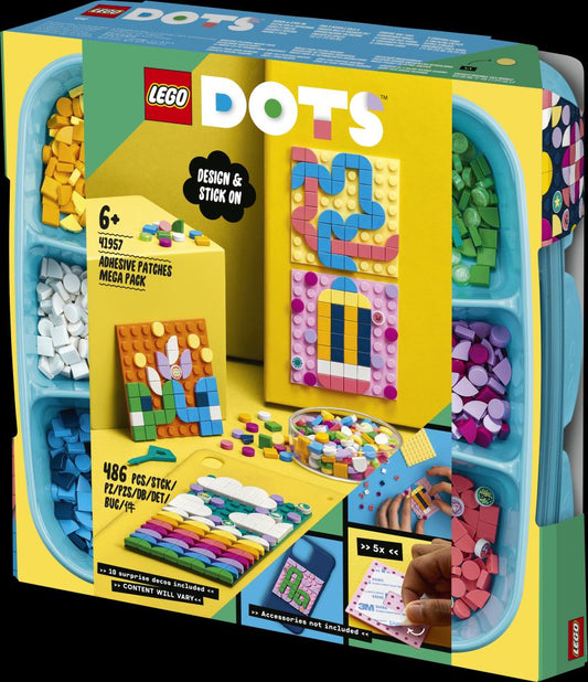 Zelfklevende&nbsp;patches megaset - Lego Dots 5702017155364