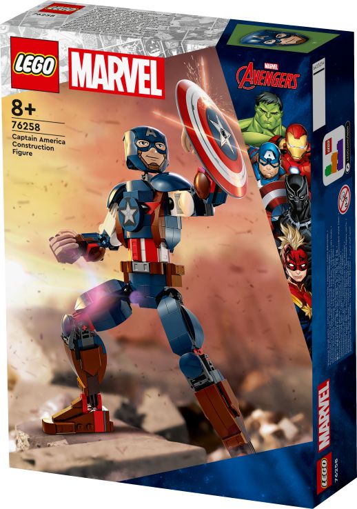 Captain America Bouwfiguur - Lego Marvel 5702017419749