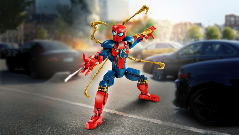 Iron Spider-Man Bouwfiguur 5702017590165