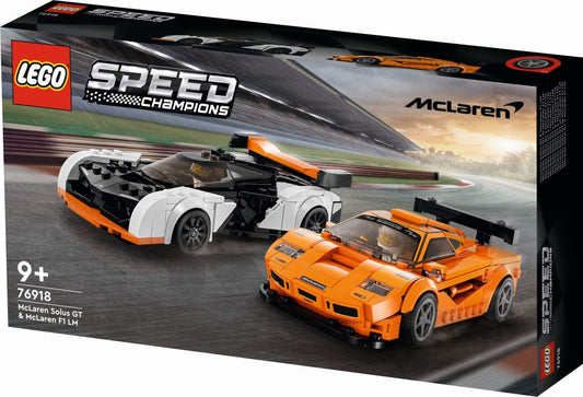 McLaren Solus GT en McLaren F1 LM - Lego Speed Champions 5702017424224