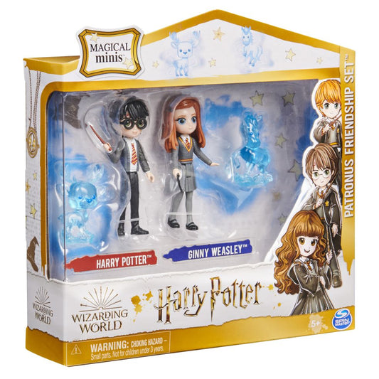 Wizarding World - Magical Mini's 4-Pack - Harry, Ginny, 2 Patronus 0778988418239
