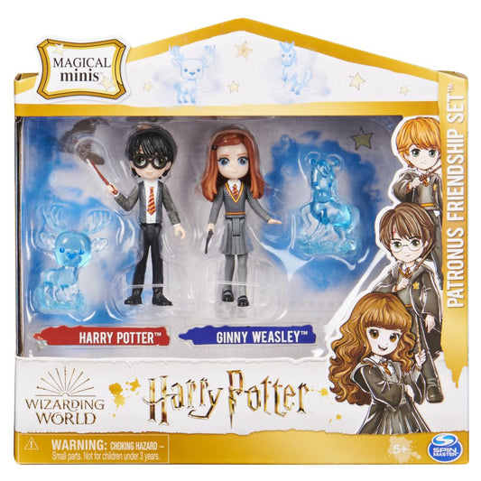 Wizarding World - Magical Mini's 4-Pack - Harry, Ginny, 2 Patronus 0778988418239