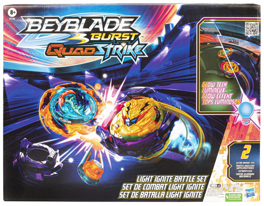 Beyblade Qs Light Ignite Battle Set 5010996131805