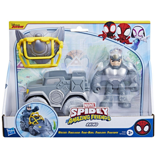 Marvel Spidey And His Amazing Friends Rhino Vehicle N Accsry 5010996207234