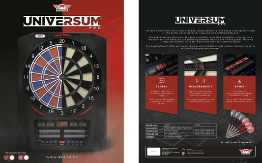 Bull's Universum Pro Electronic Dartboard 8719075970362