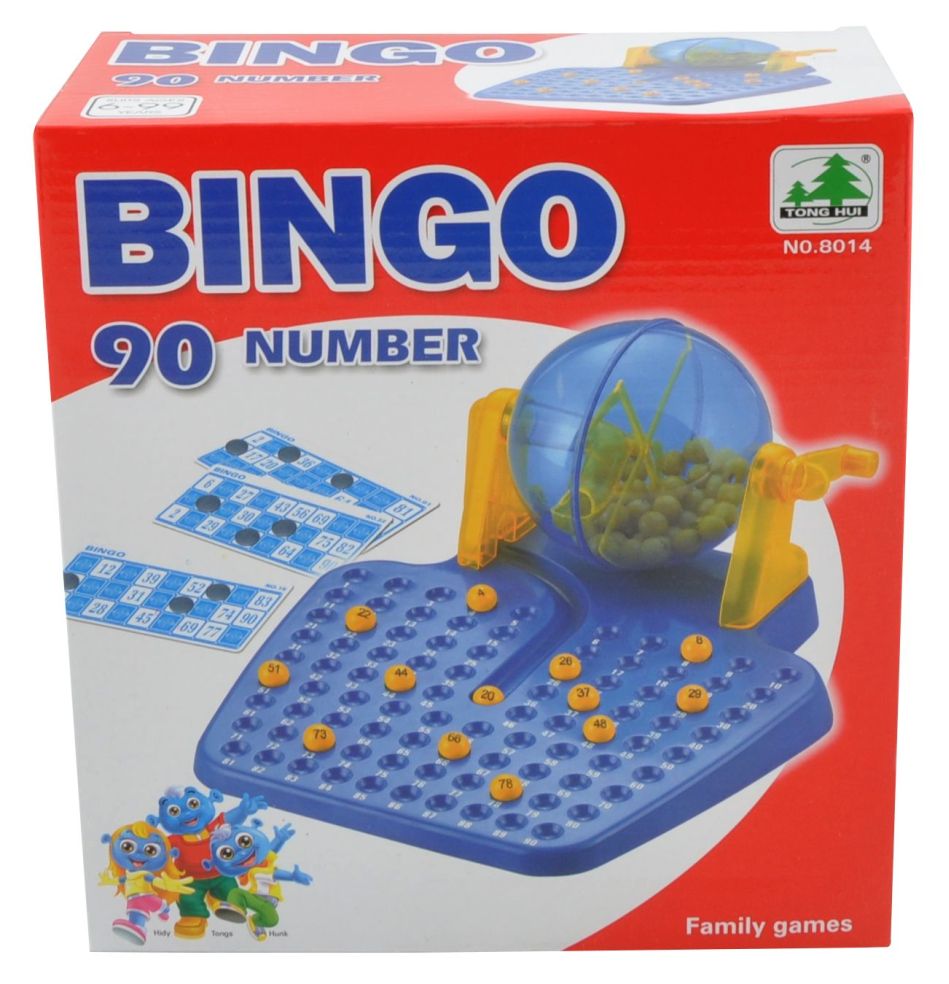 Bingo/lotto met 72 kaarten en 90 nummers 3700115251638
