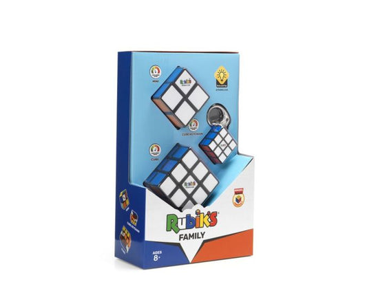 Rubik's Family Pack (3x3, 2x2, Key Chain) 0778988420041