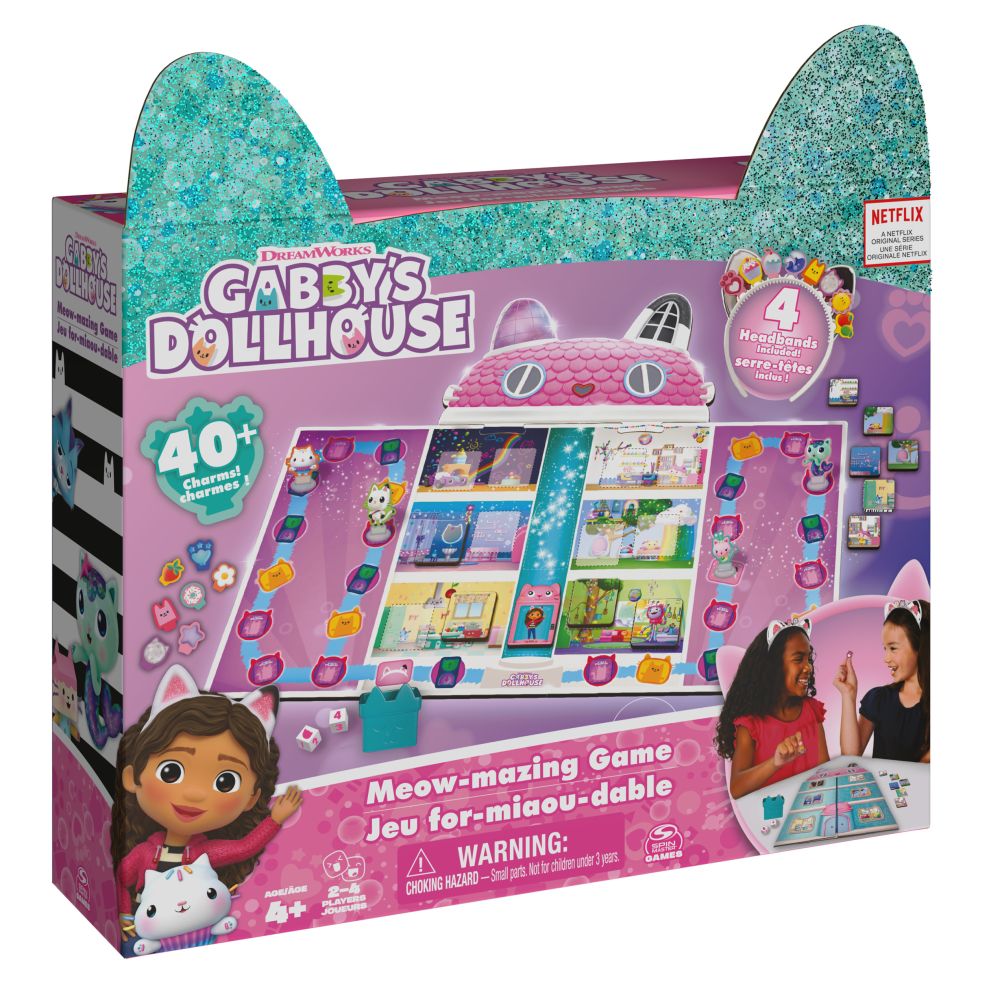 Meow-mazing bordspel - Gabby's Dollhouse 0778988442388