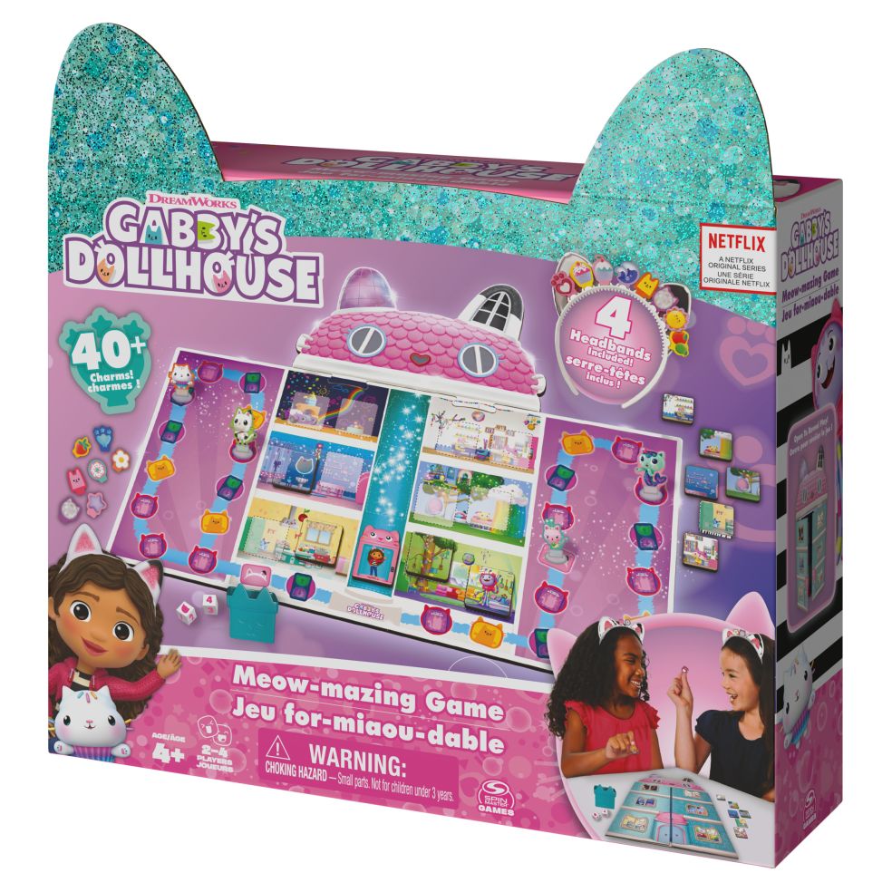 Meow-mazing bordspel - Gabby's Dollhouse 0778988442388