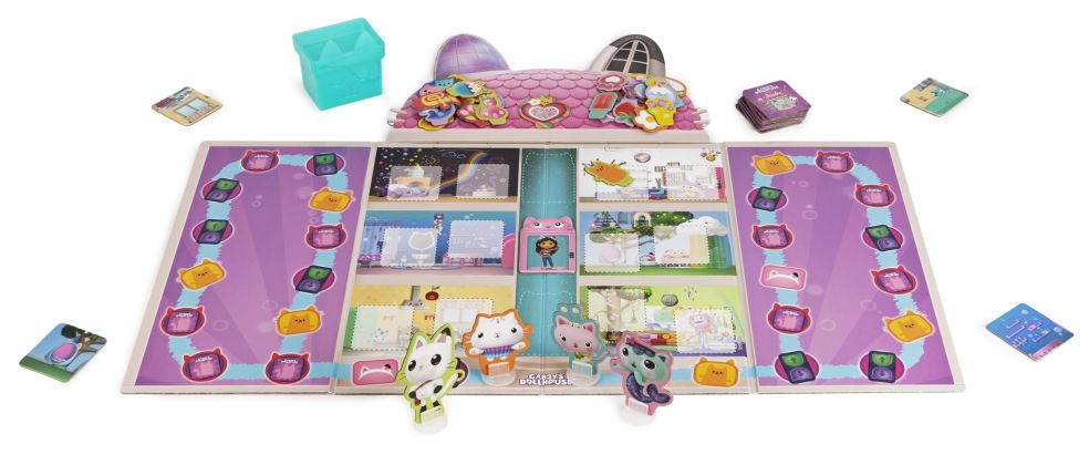 Meow-mazing bordspel - Gabby's Dollhouse 0778988442388