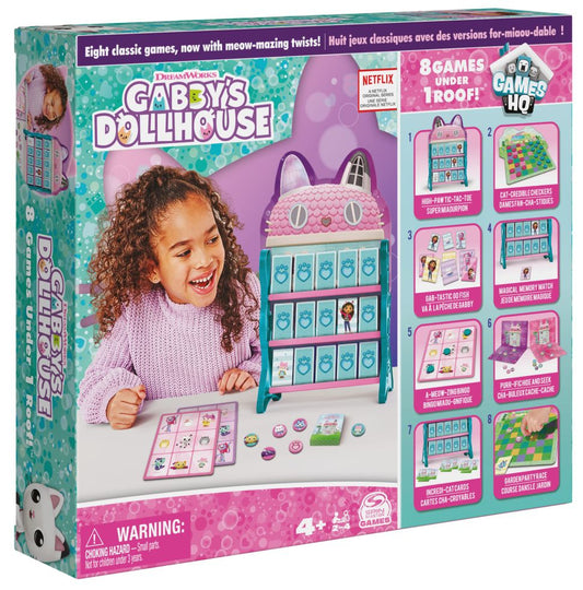 8 spelletjes Headquarters House - Gabby's Dollhouse 0778988443361