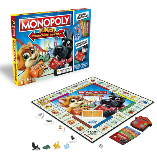 Monopoly Junior electronisch bankieren - NL 5010993466238