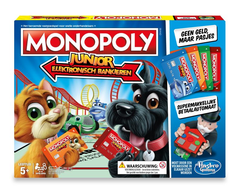 Monopoly Junior electronisch bankieren - NL 5010993466238