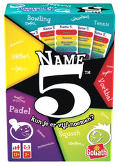Name 5 Boardgame - NL 8720077262676