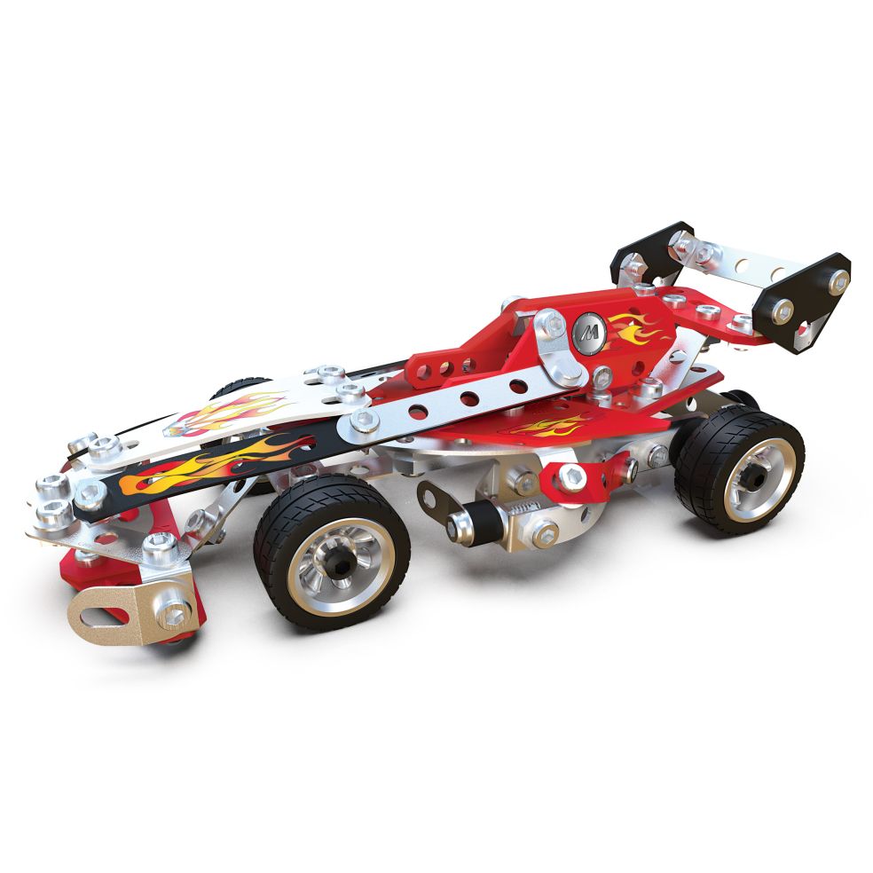 Meccano – 10 Model set – Racing Vehicles 0778988358559