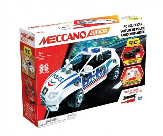 Police car - R/C - Meccano Junior 0778988381151