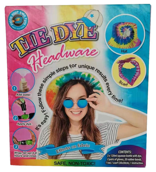 Fashion headware - Tie Dye - 3x120 ml knijpfles 3700115003275