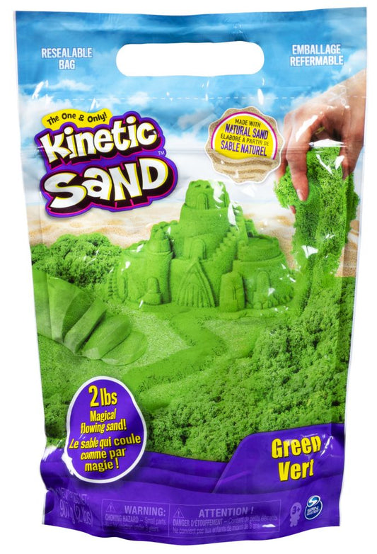Kinetic Sand - Colour sand bag groen (907 G) 0778988370070
