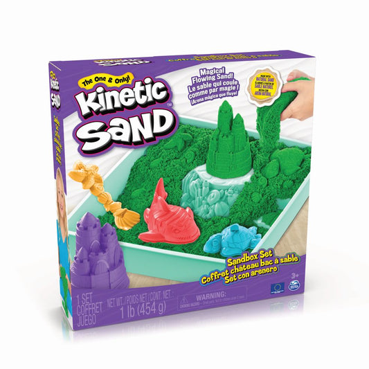 Kinetic Sand – Sand Box Green 0778988404942