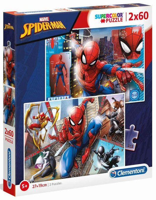 Puzzel - Spiderman - 2x60 st 8005125216086