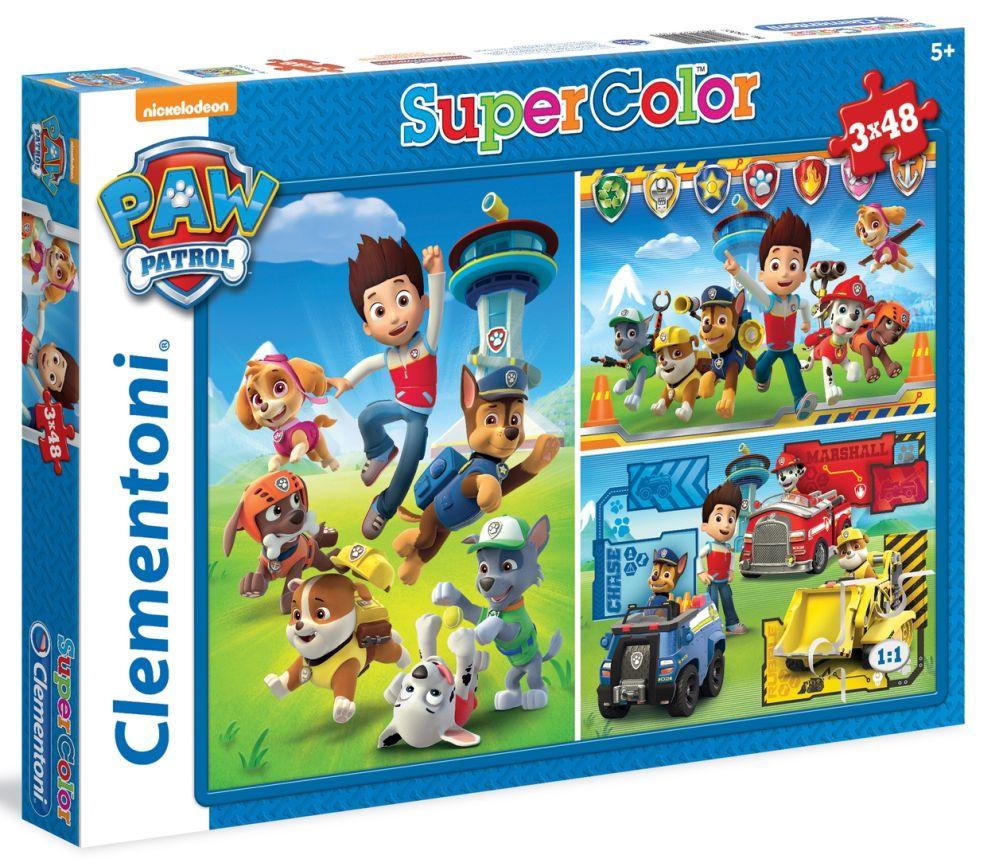 Puzzel - Paw Patrol 1 - 3X48 St - Amuzzi