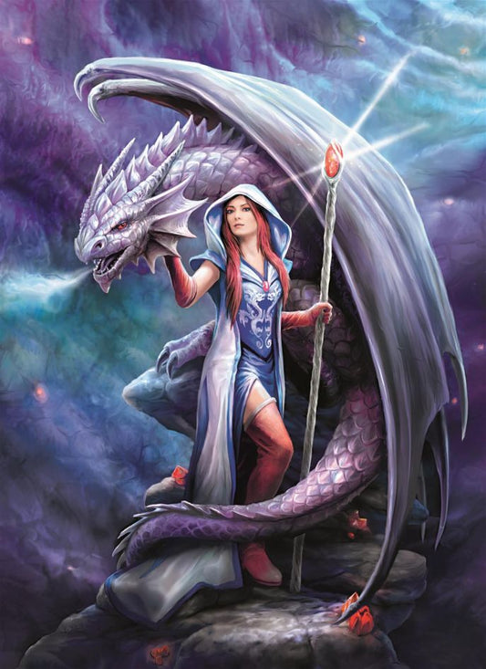 Puzzel Anne Stokes - Dragon mage - 1000 st 8005125395255