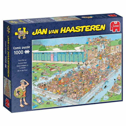 Puzzel Jan van Haasteren - Pool pile-up - 1000 st 8710126200391