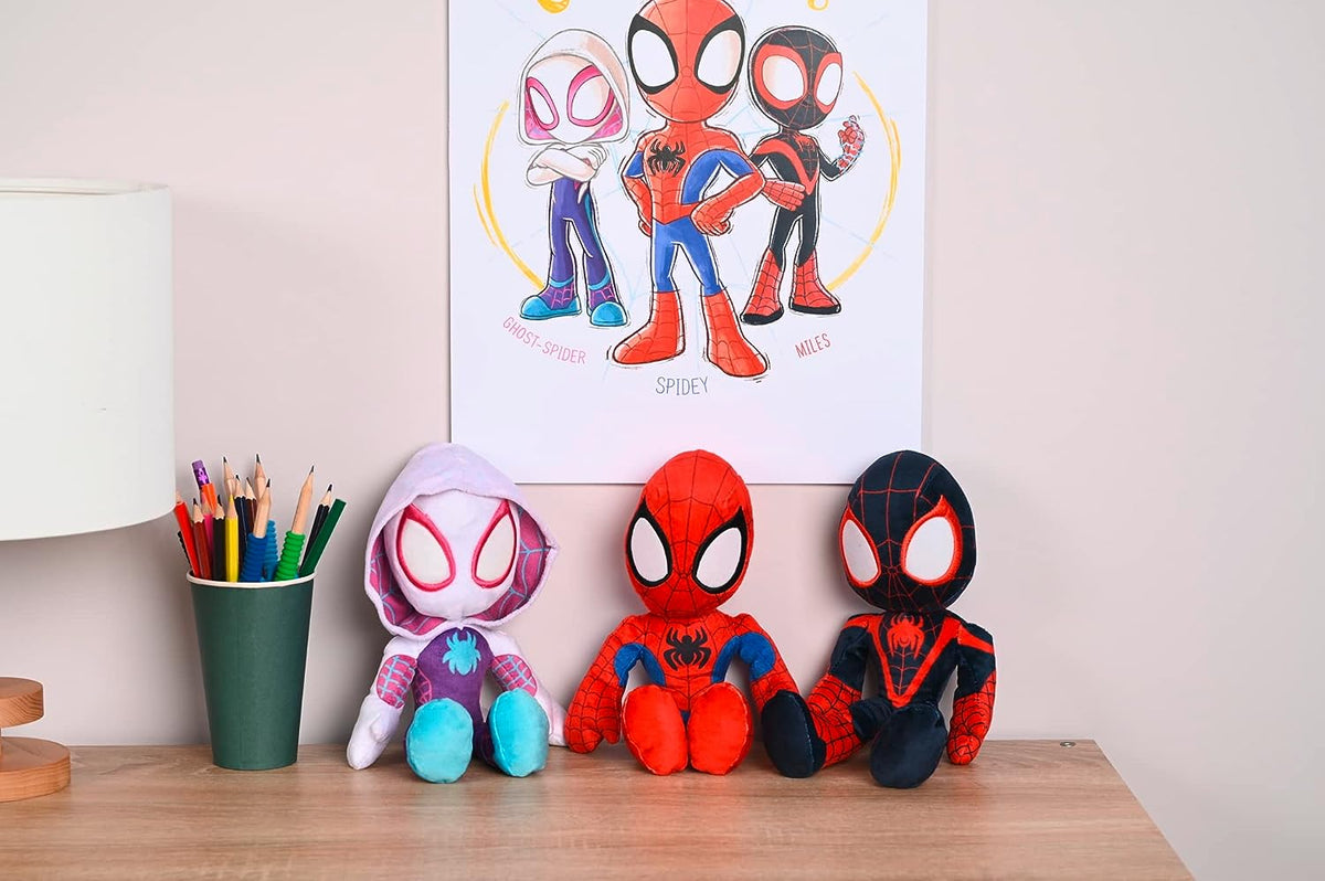 Marvel Plüschfigur leuchten in den dunklen Augen Geisterspinne 25 cm