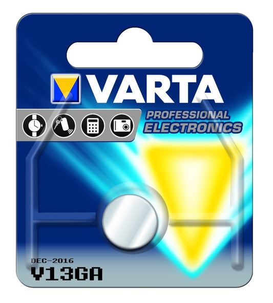 V13GA-LR44 knoopcelbatterij - Varta prof 4008496297641