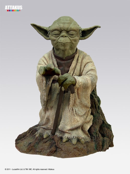  Star Wars: The Empire Strikes Back - Yoda Using the Force Statue  3700472002836