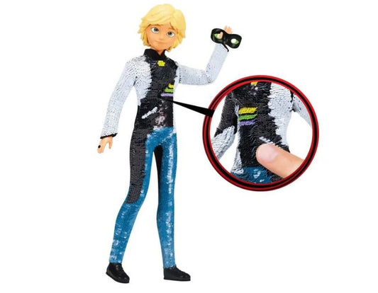  Miraculous: Tales of Ladybug and Cat Noir - Fashion Flip Adrien Doll  3701405806521